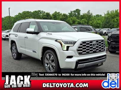 New 2025 Toyota Sequoia Capstone