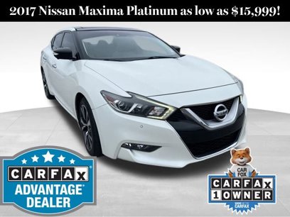 Used 2017 Nissan Maxima Platinum
