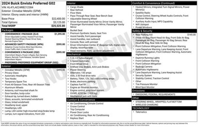 Used 2024 Buick Envista Preferred w/ Convenience I Package