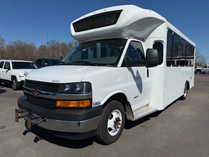 Used 2017 Chevrolet Express 4500 w/ Shuttle Bus Package