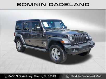Used 2019 Jeep Wrangler Unlimited Sport S
