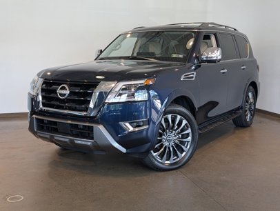Used 2024 Nissan Armada Platinum w/ Captain's Chairs Package