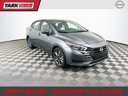 New 2025 Nissan Versa SV w/ Trunk Package