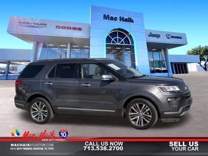 Used 2018 Ford Explorer Platinum