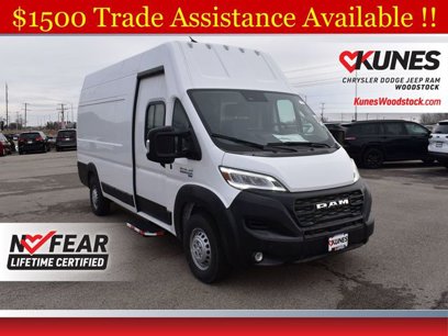 New 2024 RAM ProMaster 3500 w/ Delivery Van Package