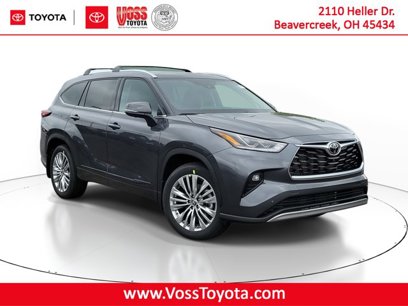New 2025 Toyota Highlander Platinum