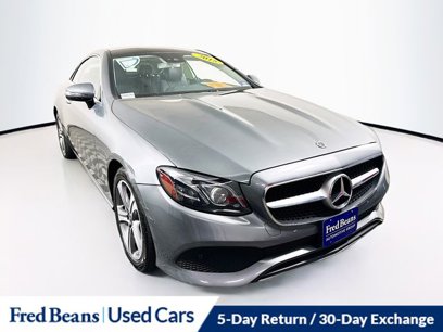 Used 2018 Mercedes-Benz E 400 4MATIC Coupe