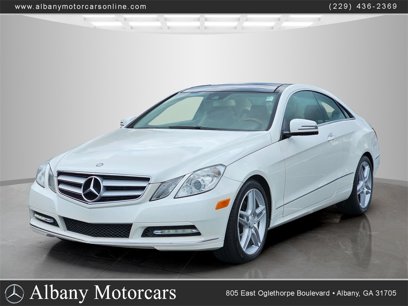 Used 2013 Mercedes-Benz E 350 4MATIC Coupe