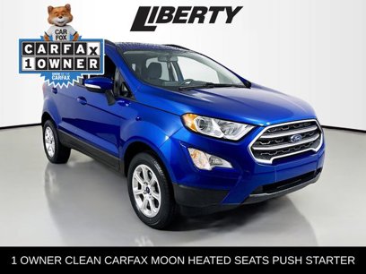 Used 2022 Ford EcoSport SE