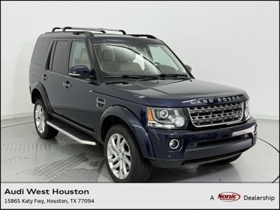 Used 2016 Land Rover LR4 HSE Silver Edition