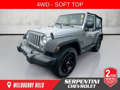 Used 2016 Jeep Wrangler Sport w/ Quick Order Package 24S