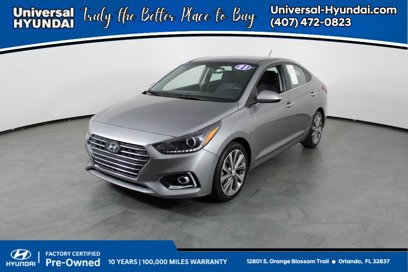 Certified 2021 Hyundai Accent Limited