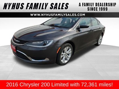 Used 2016 Chrysler 200 Limited