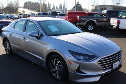 Used 2021 Hyundai Sonata Blue