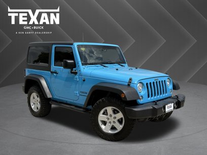 Used 2017 Jeep Wrangler Sport w/ Quick Order Package 24S