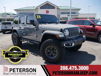 Used 2023 Jeep Wrangler Sahara w/ LED Lighting Group