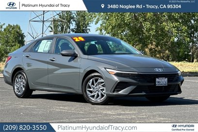 Used 2024 Hyundai Elantra Blue