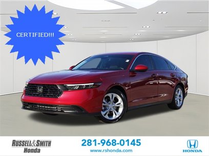 Certified 2024 Honda Accord LX