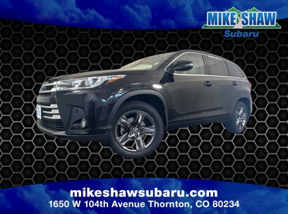 Used 2018 Toyota Highlander Limited Platinum w/ Carpet Mat Package (TMS)