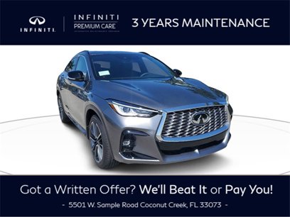 New 2025 INFINITI QX55 Luxe w/ Cargo Package