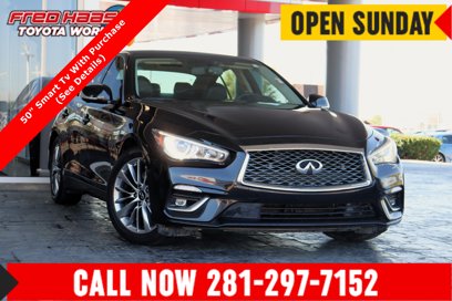 Used 2022 INFINITI Q50 Luxe w/ Cargo Package