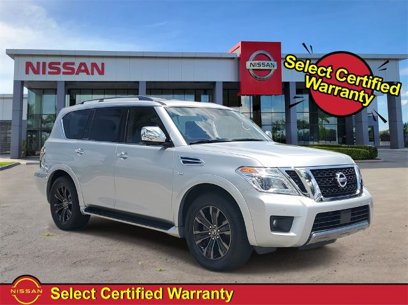 Certified 2019 Nissan Armada Platinum w/ Captain's Chairs Package