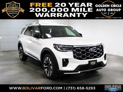 New 2025 Ford Explorer Platinum w/ LUX Leather Package
