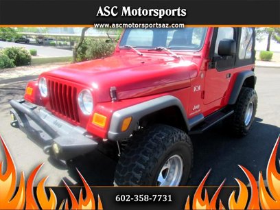 Used 2004 Jeep Wrangler X w/ Full Face Tire & Wheel Group
