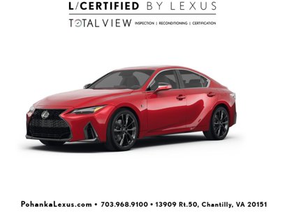 Used 2023 Lexus IS 350 F Sport w/ Memory Package