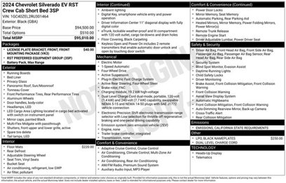 Used 2024 Chevrolet Silverado EV RST