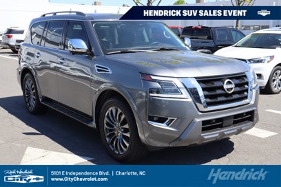 Used 2021 Nissan Armada Platinum w/ Captain's Chairs Package