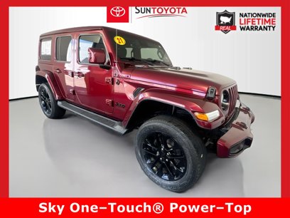 Used 2021 Jeep Wrangler Unlimited Sahara
