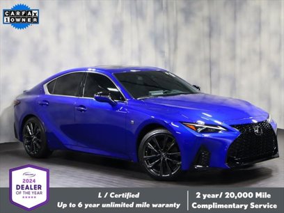Certified 2025 Lexus IS 350 F Sport w/ Navigation Package