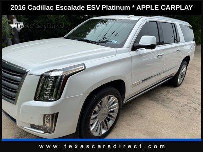 Used 2016 Cadillac Escalade ESV Platinum