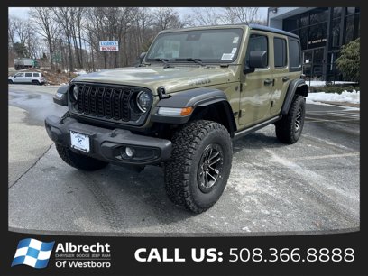 New 2025 Jeep Wrangler Willys
