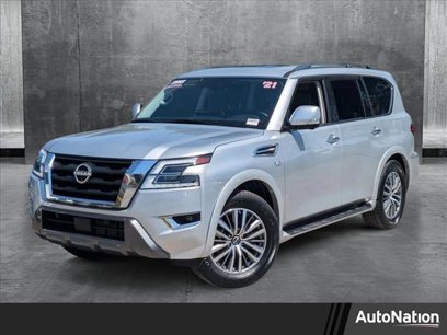 Used 2021 Nissan Armada SL w/ Captain's Chairs Package