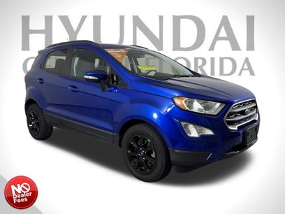 Used 2020 Ford EcoSport SE w/ SE Convenience Package