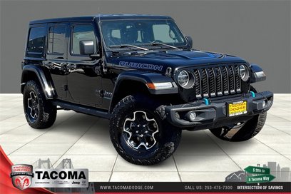 Used 2021 Jeep Wrangler Unlimited Rubicon 4xe w/ Steel Bumper Group