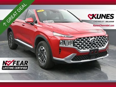 Used 2023 Hyundai Santa Fe Blue