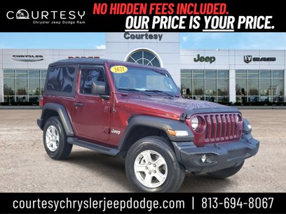 Certified 2021 Jeep Wrangler Sport S