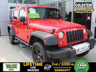 Used 2017 Jeep Wrangler Unlimited Sport w/ Quick Order Package 24S