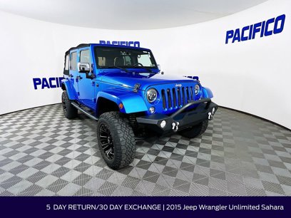 Used 2015 Jeep Wrangler Unlimited Sahara w/ Mopar Chrome Edition Group