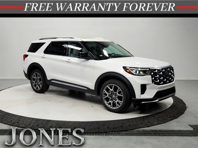 New 2025 Ford Explorer Platinum