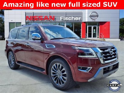 Certified 2024 Nissan Armada Platinum w/ Captain's Chairs Package