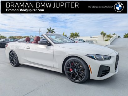 New 2025 BMW 430i Convertible w/ M Sport Package