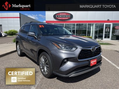 Certified 2021 Toyota Highlander Platinum