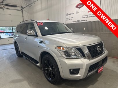 Certified 2020 Nissan Armada Platinum w/ Captain's Chairs Package