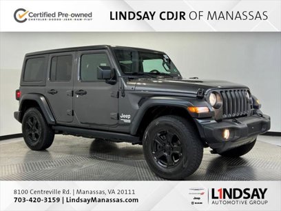 Certified 2020 Jeep Wrangler Unlimited Sport S