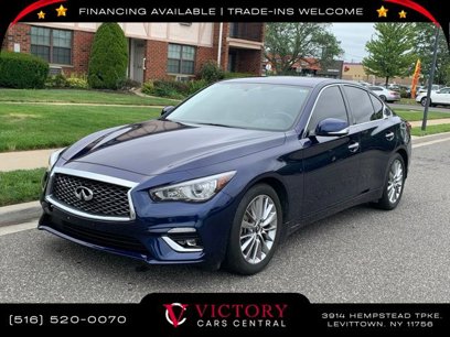 Used 2022 INFINITI Q50 Luxe w/ Cargo Package