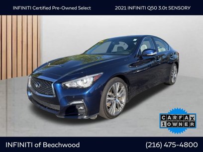 Used 2021 INFINITI Q50 Sensory w/ Cargo Package